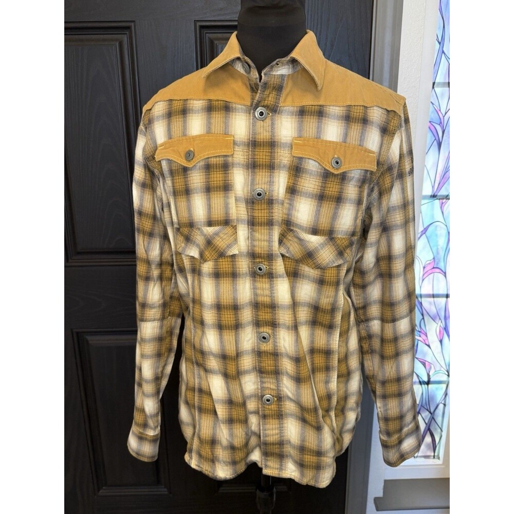 G-STAR HIKER PERTH TRITON Shirt Men Size L Long Sleeve